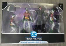 McFarlane DC Multiverse The Batman Who Laughs & Robins of Earth-22 4-Pack Mint