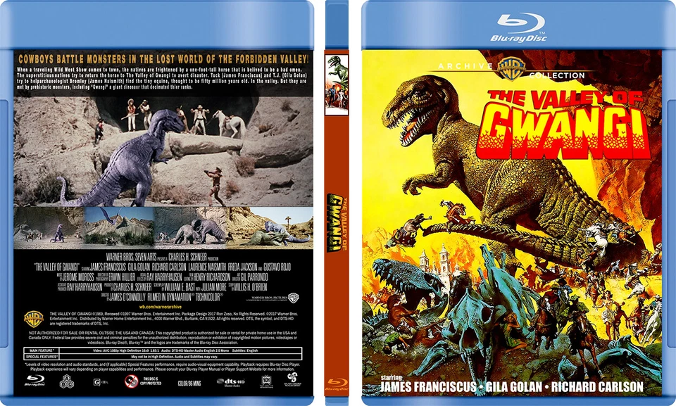 Harryhausen, Western - Custom Replacement Blu-ray Covers w/ Empty Case  - Image 1 of 1