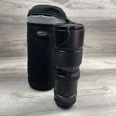 Bell & Howell Lumina Camera Lens 80-250mm F4.5 Vintage w/ Case & Haze-1 Filter - Image 1 of 4