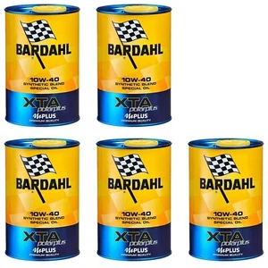 5 Litri Olio Motore Bardhal XTA 10W40 per Auto Acea A3 B4 API SN CF Polarplus - Foto 1 di 8