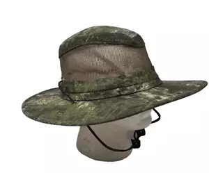 Mossy Oak Adult Camouflage Sun Hat Wide Brim Mesh Sides Fishing Hunting Camping - Picture 1 of 13