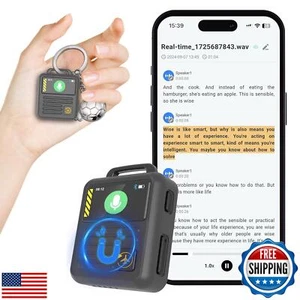 AI Voice Recorder 128GB (9360Hours) Magnetic Voice Activated Recorder, 3072kb - Picture 1 of 5