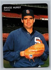 Bruce Hurst 1992 Mother's Cookies San Diego Padres #20 Baseball Card PROMO