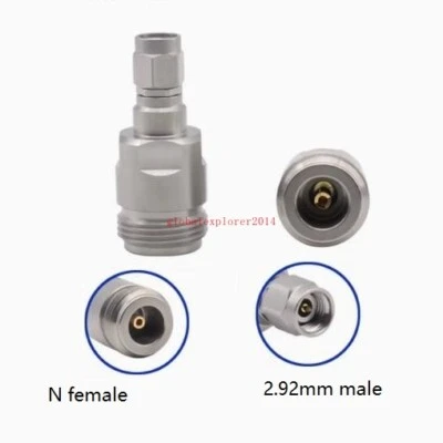 RF Test Adapter N Female To 2.92mm Male DC-26.5GHz MicroWave mmWave Connector - Image 1 of 4