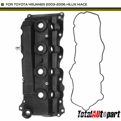 Engine Valve Cover for Toyota Hiace 2006-2015 2017 Hilux 05-15 L4 2.7L w/ Gasket - Image 1 of 4