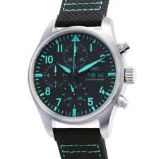 IWC Pilot's Watch Chronograph Mercedes 41mm TI Black Dial IW388108