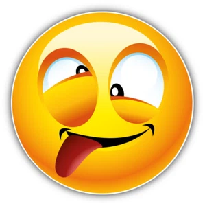 Lächeln betrunken Auto Autoaufkleber Aufkleber "GRÖßEN" - Bild 1 von 1