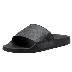 Sandalias Coach Udele Slide para mujer, 7 carbón/negro - Imagen 1 de 5