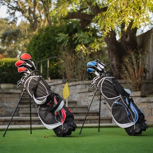 Precise S7 Men's Complete 18 Piece Golf Club Package Set - 2 Colors & 2 Sizes - Picture 1 of 16