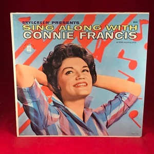 Sing Along With Connie Francis 1961 USA vinyl LP Excellent Condition Brylcreem - Picture 1 of 4