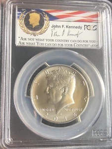 2014-D~SILVER PCGS MS70~Kennedy FIRST STRIKE 50th Anniversary Set-Philadelphia - Picture 1 of 6