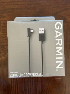 Garmin OEM Extra-Long USB Power Cable for Dash Cam Devices 8M 26Ft New In Box! - Picture 1 of 5