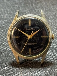 Vintage Swiss Hormilton Herren Mechanische Uhr Zum Restaurieren, Teile, Reparatur - Bild 1 von 18