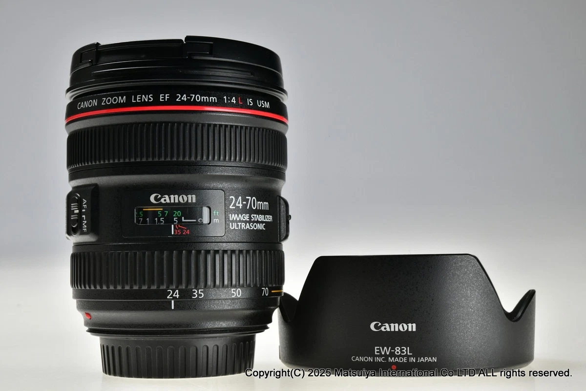 Preços baixos em Lentes de câmera Canon EF f/4 24-70mm Focal | eBay