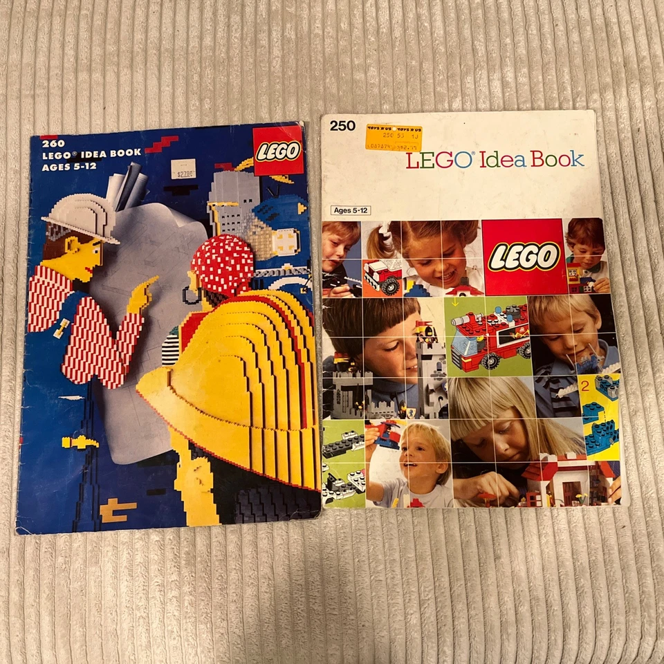 Lot Of 2 Lego Idea Books 1987  1990 # 250 And 260 - Image 1 of 1