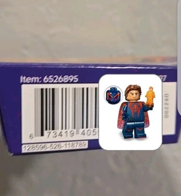 LEGO Miguel O’Hara Spider-Man 2099 Serie CMF Minifigura – NUEVO SELLADO Foto 1 de 4