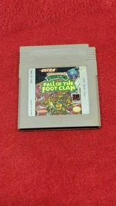 TMNT Teenage Mutant Ninja Turtles Fall of the Foot Clan GB Nintendo Game Boy - Foto 1 di 3