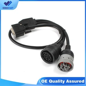 457-6114  9pin & 14pin Service Cable for CAT ET-3 Diagnostic Adapter 317-7485 - Picture 1 of 4