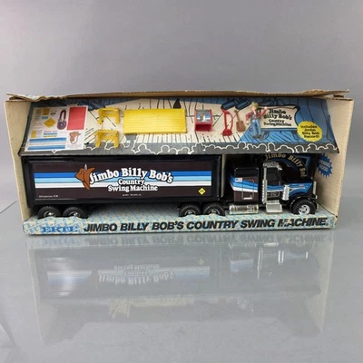 ERTL Jimbo Billy Bobs Country Swing Machine Peterbilt Semi Truck Hauler 1981 Nuevo de Lote Antiguo Foto 1 de 4