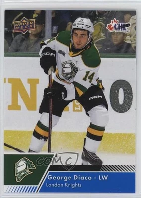 2022-23 Upper Deck CHL Blue George Diaco #202 - Image 1 of 2