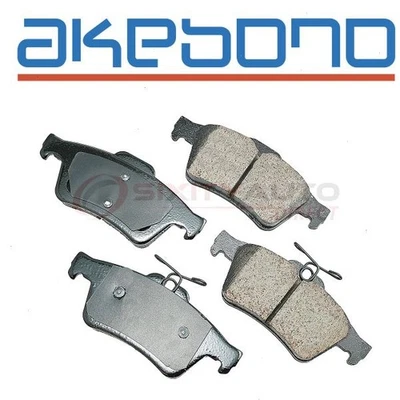 Akebono EURO Rear Disc Brake Pad Set for 2005-2009 Jaguar Vanden Plas - mh Foto 1 de 4