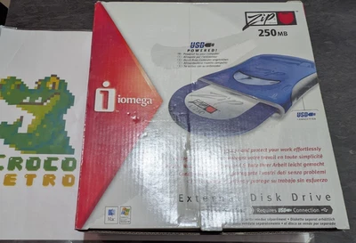 Iomega Zip 250 Usb Powered + 3 disquettes neuves offertes ! - Photo 1/4