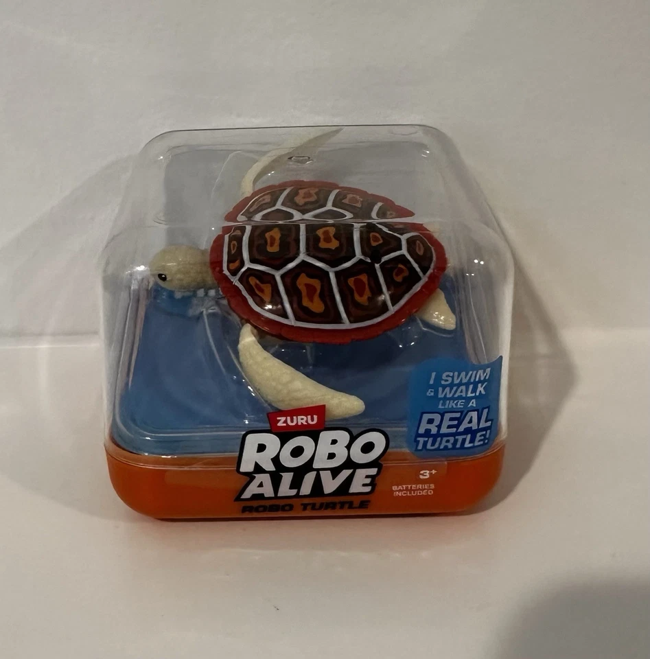 Zuru Robo Alive Robo Turtle Robotic Swimming Turtle Pink