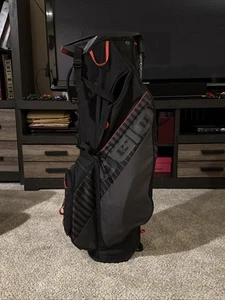 Black And Red OGIO Golf Bag With Kickstands - Picture 1 of 4