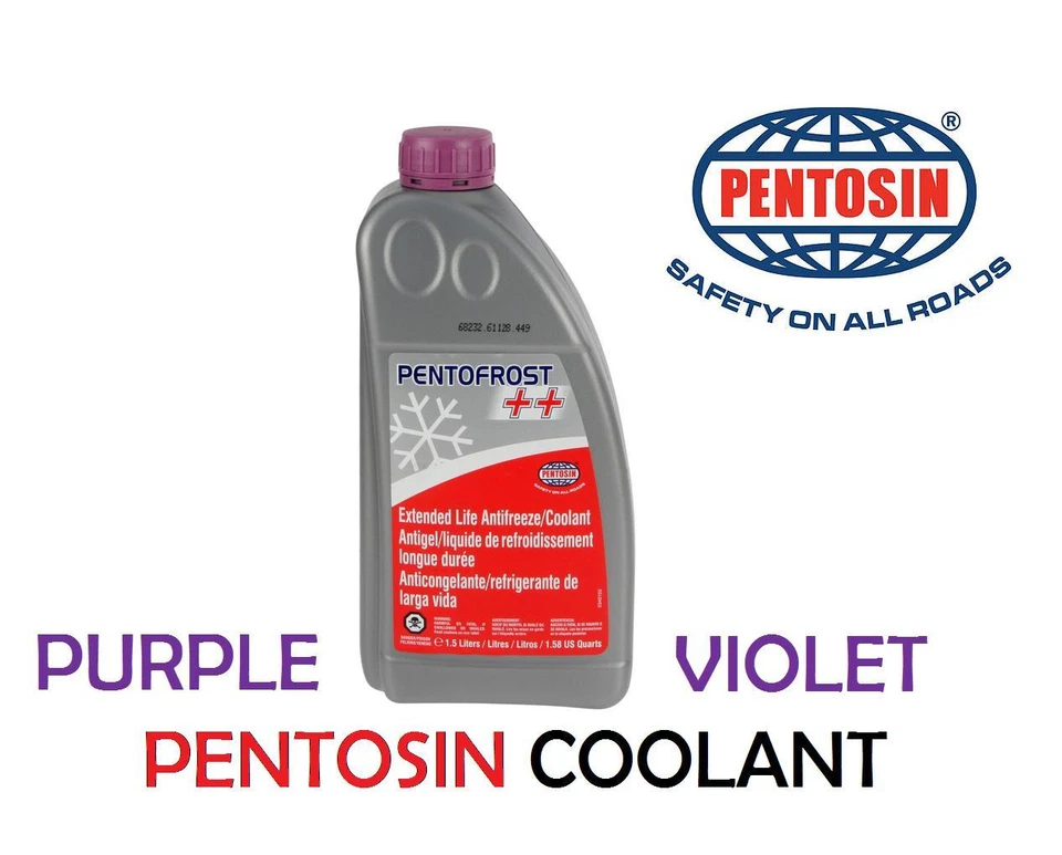 for VW AUDI GENUINE PENTOSIN G12 PURPLE VIOLET COOLANT ANTIFREEZE 1.5 LITER - Image 1 of 1