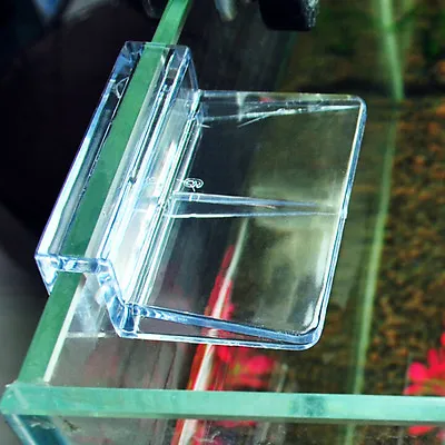 6/8mm Clips De Réservoir D'aquarium Supports De Support De Couvercle En Verre • 5.39€