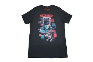 Metal Gear Solid KONAMI Tee Shirt MEDIUM SNAKE TACTICAL ESPIONAGE ACTION GAMES - Picture 1 of 5