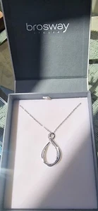 Collana da Donna Brosway in Bronzo Rodiato con Zirconi. - Foto 1 di 12
