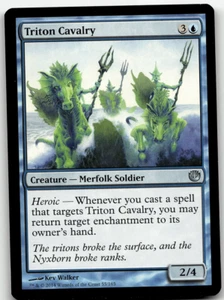 MTG Triton Cavalry Journey into Nyx 55/165 Regular Uncommon - Picture 1 of 1