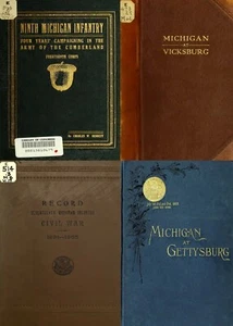 46 Old Rare Books on Michigan in the Civil War History Genealogy Records on DVD - Picture 1 of 12