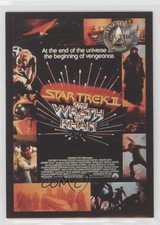 2000 Skybox Star Trek: Cinema Posters Trek II: The Wrath of Khan #P2 0t1f