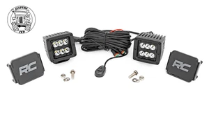 Focos LED Cree cuadrados de 2 pulgadas serie negra, 70903BL - Imagen 1 de 1