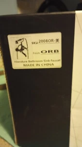 Grifo de bañera HiendureTM montaje en pared de dos asas con ducha de mano aceite negro - Imagen 1 de 4