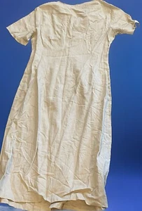 Vestido Orvis Vintage Mujer 12 Beige Neutro Pradera Modesto Y2K EE. UU. - Imagen 1 de 6