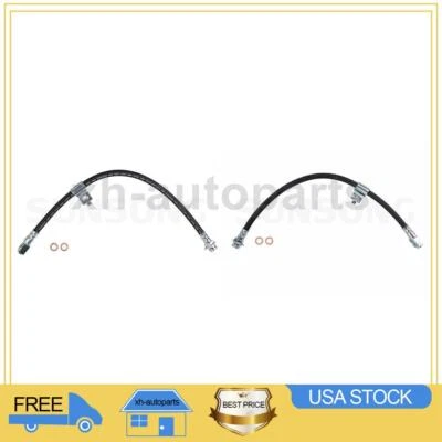 2 задних левых задних правых тормозных гидравлических шланга для Pontiac Fiero 1984 ~ 1987 XH - Изображение 1 из 4