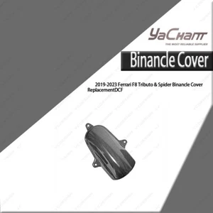 Dry Carbon Binancle Cover Replacement For 2019-2023 Ferrari F8 Tributo & Spider - Picture 1 of 7