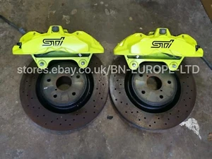 Brembo 6 Topf Bremssättel Scheiben vorne für: Subaru Impreza GRB GVB WRX STI Jdm 08-14 - Bild 1 von 7
