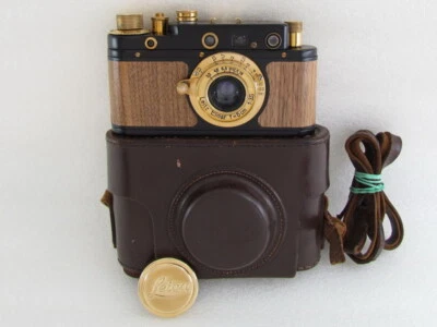 Leica-II(D) Das Reich WWII Vintage Russia RF Camera + Lens Elmar f3.5/5cm - Image 1 of 4