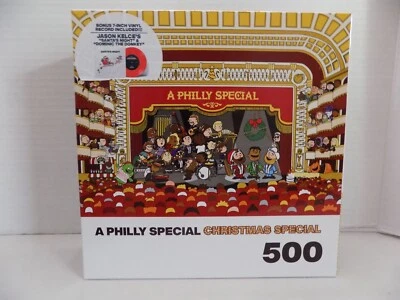 Jason Kelce A Philly Special Christmas  7" Vinyl Record & 500 Piece Puzzle NEW - Image 1 of 3