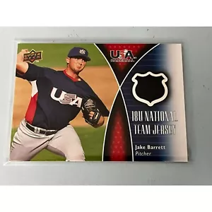 Maglia Upper Deck USA 18U Nazionale 2009 Jake Barrett 18U-JB - Foto 1 di 5
