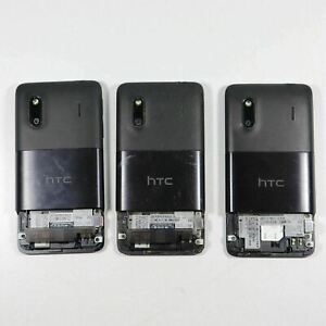 Lot of 3 HTC EVO Design 4G PH44100 Smartphone Black - ASIS