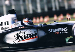 Kimi Räikkönen 1979- genuine autograph 8"x12" photo signed Formula One - Picture 1 of 1