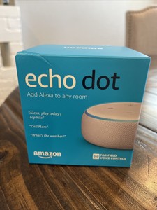 BRAND NEW Amazon Echo Dot (3rd Generation) Smart Speaker - Sandstone