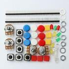 Electronic Parts Pack KIT for ARDUINO component Resistors Switchs Buttons