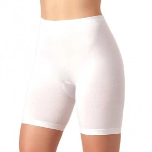 6 Slip con gamba lunga vita alta da donna cotone modal elastico Jadea 536 boxer - Picture 1 of 9
