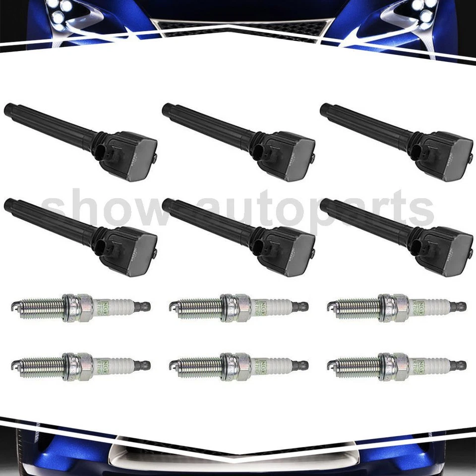 Bujía de bobina de encendido NGK 12 para Jeep Grand Cherokee 2011-2017 Foto 1 de 4